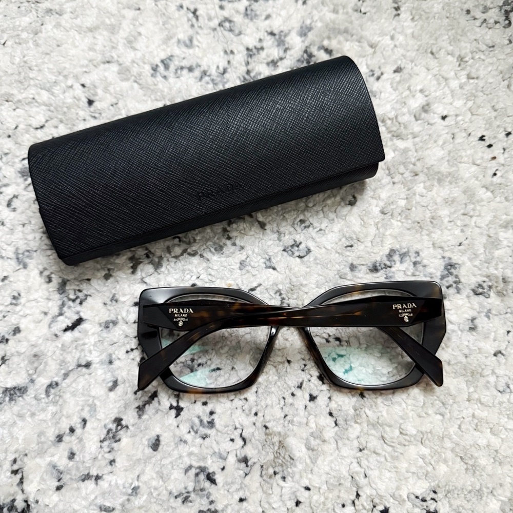 PRADA Tortoise Prescription Eyeglasses - Picture 5 of 7
